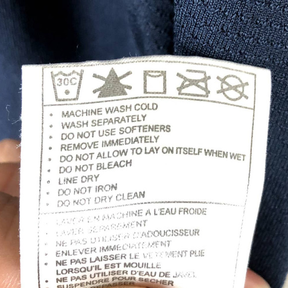 Nike Shirt Blue Orange Scoop Neck Tank Top Dri Fit Center Logo Size X Small - Picture 8 of 12